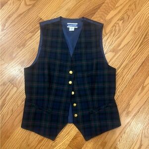 Pendleton Tartan Plaid Vest
